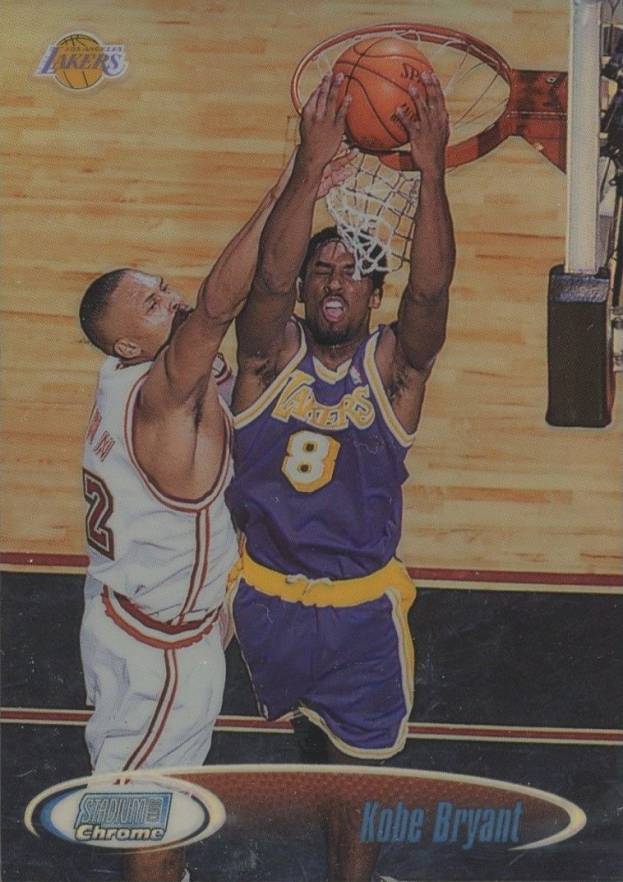 1998 Stadium Club Chrome  Kobe Bryant #6 Basketball Card