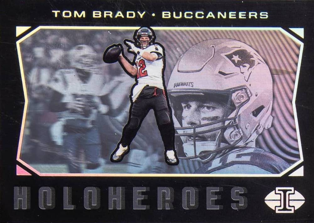 2021 Panini Illusions Holoheroes Tom Brady #HHTB-16 Football Card