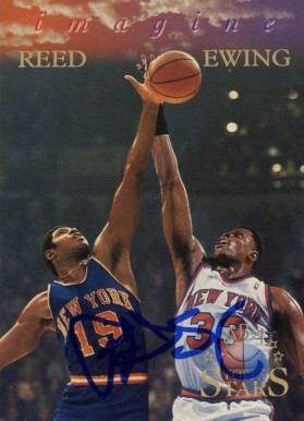1996 Topps NBA Stars Imagine Patrick Ewing/Willis Reed #I-18 Basketball Card
