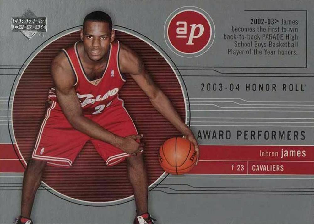 2003 Upper Deck Honor Roll Award Performers  LeBron James #AP1 Basketball Card