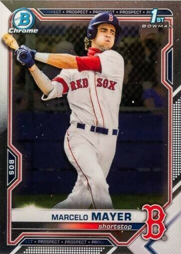 2021 Bowman Draft Marcelo Mayer #BDC174 Baseball Card