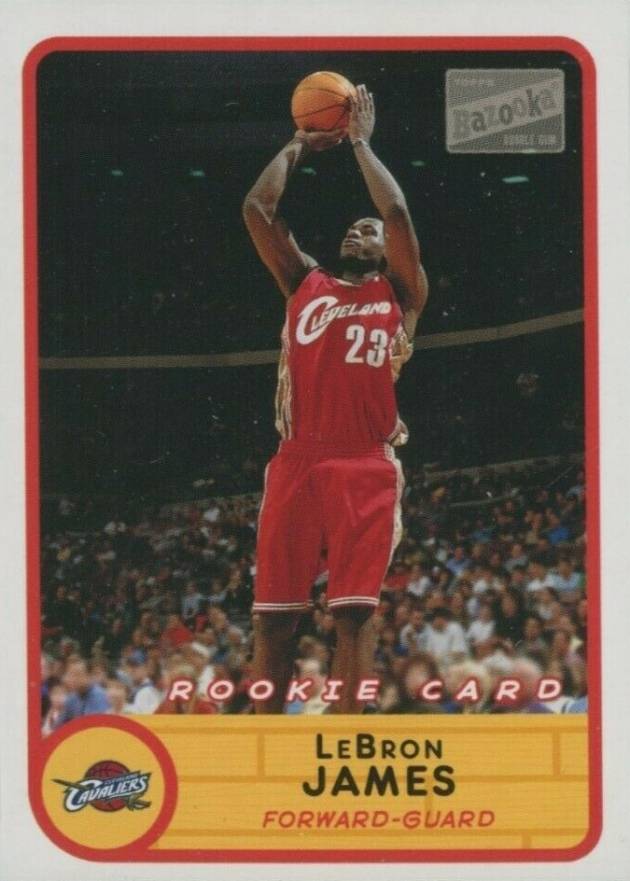 2003 Bazooka LeBron James #223 Basketball Card