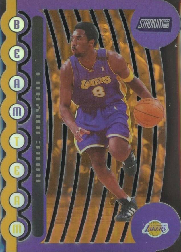 2000 Stadium Club Beam Team Kobe Bryant #BT5 Basketball Card