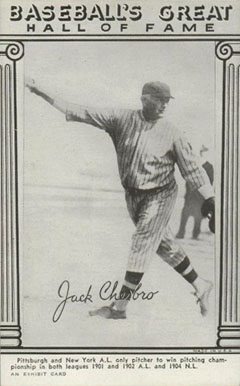 1948 Baseball's Great Hall of Fame Exhibits Jack Chesbro # Baseball Card