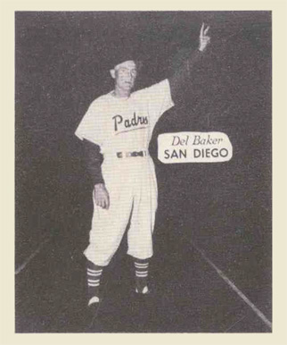 1950 Hage's Dairy Del Baker # Baseball Card