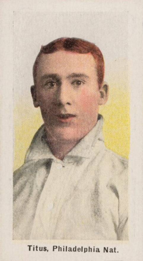 1910 Sporting Life John Titus # Baseball Card