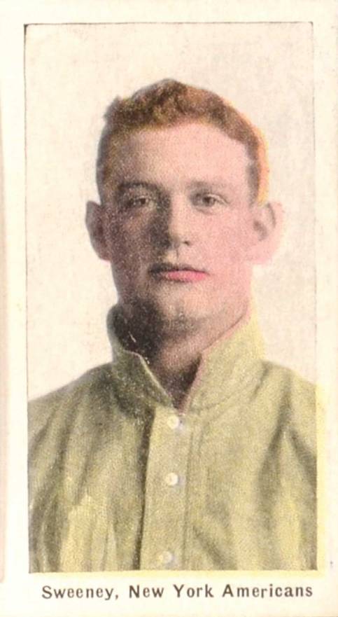 1910 Sporting Life Jeff Sweeney # Baseball Card