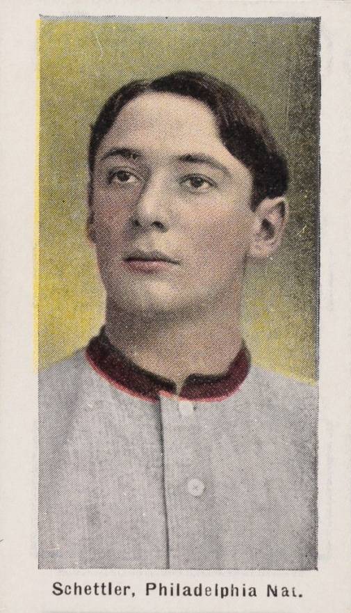1910 Sporting Life Lou Schettler # Baseball Card