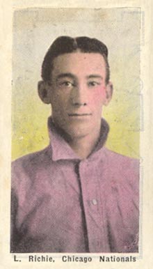 1910 Sporting Life L. Richie, Chicago Nationals # Baseball Card