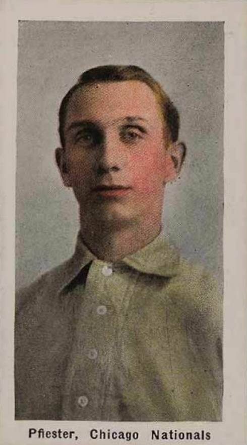 1910 Sporting Life Jake Pfeister # Baseball Card