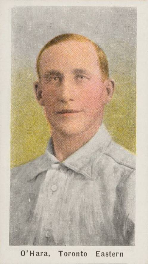 1910 Sporting Life Bill O'Hara # Baseball Card