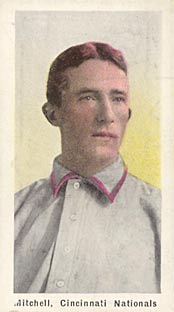 1910 Sporting Life Mitchell, Cincinnati Nationals #210 Baseball Card