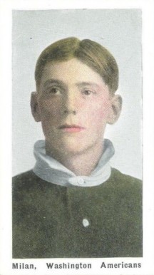 1910 Sporting Life Clyde Milan #206 Baseball Card