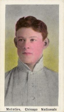 1910 Sporting Life Matty McIntyre #198 Baseball Card
