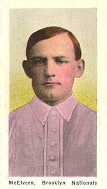 1910 Sporting Life McElveen, Brooklyn Nationals # Baseball Card