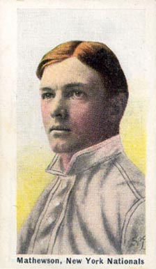 1910 Sporting Life Mathewson, New York Nationals # Baseball Card