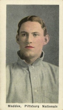1910 Sporting Life Nick Maddox # Baseball Card