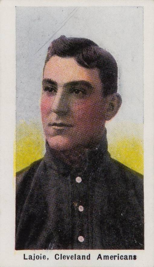 1910 Sporting Life Lajoie, Cleveland Americans # Baseball Card