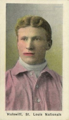 1910 Sporting Life Rudy Hulswitt # Baseball Card