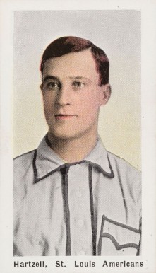 1910 Sporting Life Hartzell, St. Louis Americans #129 Baseball Card