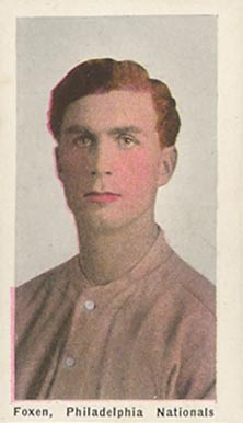 1910 Sporting Life Bill Foxen # Baseball Card