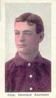 1910 Sporting Life Elmer Flick # Baseball Card
