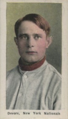 1910 Sporting Life Josh Devore # Baseball Card
