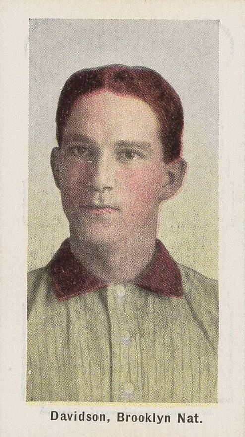 1910 Sporting Life Bill Davidson # Baseball Card
