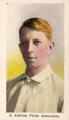 1910 Sporting Life E. Collins, Phila. Americans # Baseball Card