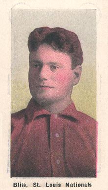 1910 Sporting Life Bliss, St. Louis Nationals # Baseball Card