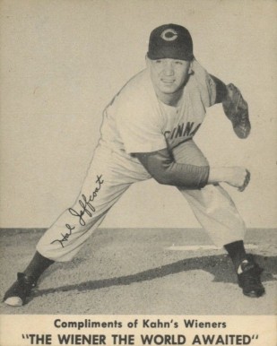 1957 Kahn's Wieners Hal Jeffcoat # Baseball Card