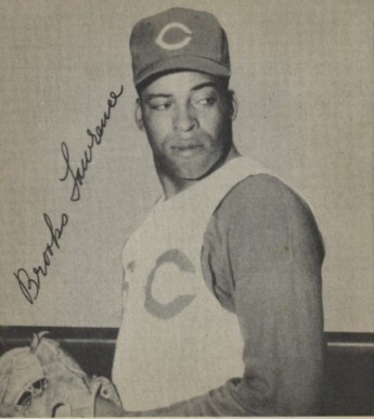 1957 Kahn's Wieners Brooks Lawrence # Baseball Card