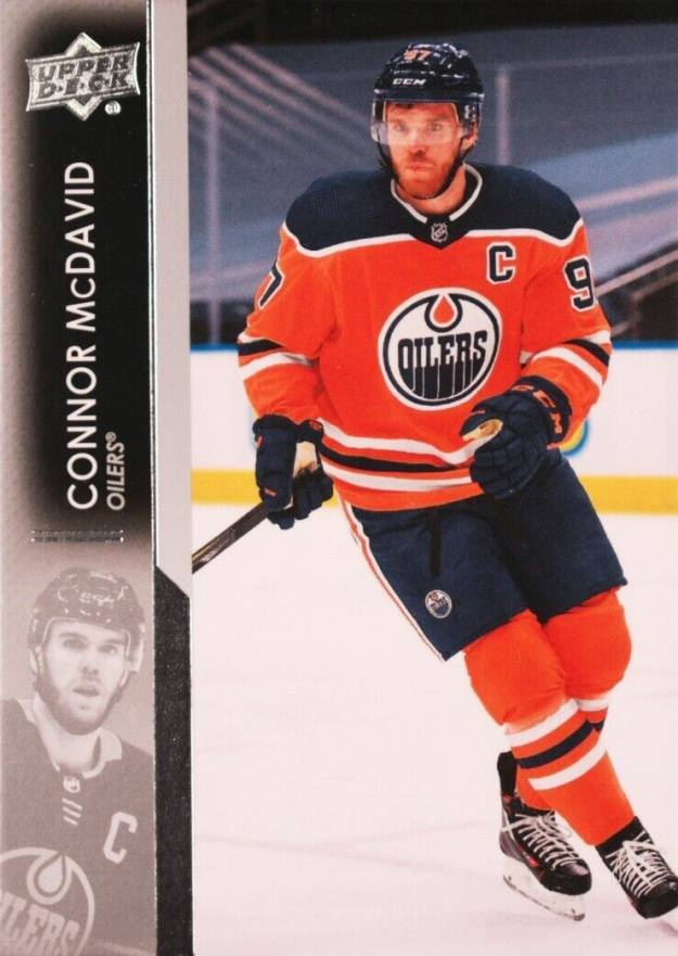 2021 Upper Deck Connor McDavid #73 Hockey Card