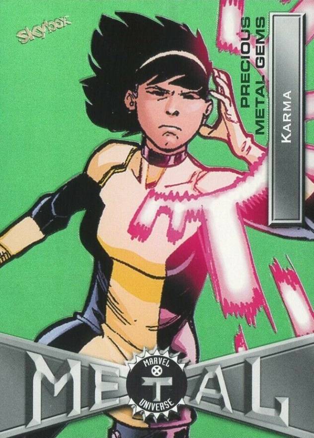 2021 Upper Deck Marvel X-Men Metal Universe Karma #39 Non-Sports Card