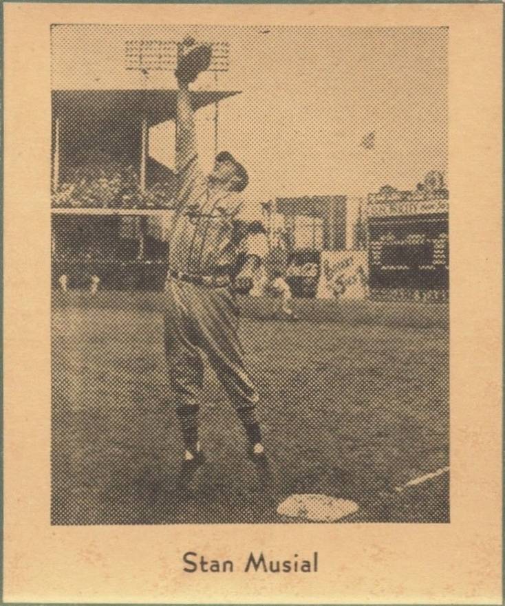 1947 Sports Exchange Mini Stan Musial #24 Baseball Card
