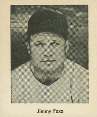 1947 Sports Exchange Mini Jimmy Foxx #46 Baseball Card