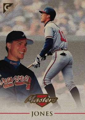 1999 Topps Gallery Chipper Jones #105 Baseball Card