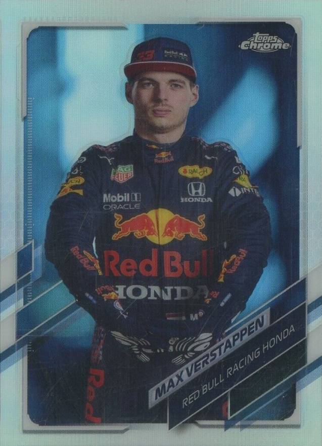 2021 Topps Chrome Formula 1 Max Verstappen #3 Other Sports Card