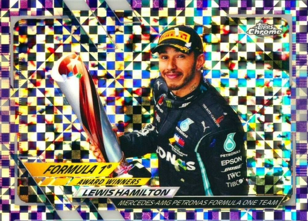 2021 Topps Chrome Formula 1 Lewis Hamilton #171 Other Sports Card