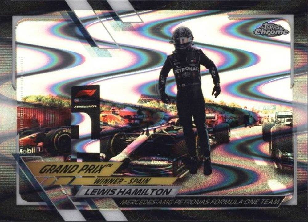 2021 Topps Chrome Formula 1 Lewis Hamilton #143 Other Sports Card