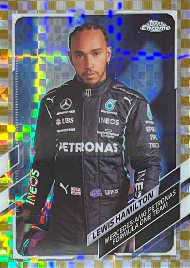 2021 Topps Chrome Formula 1 Lewis Hamilton #1 Other Sports Card