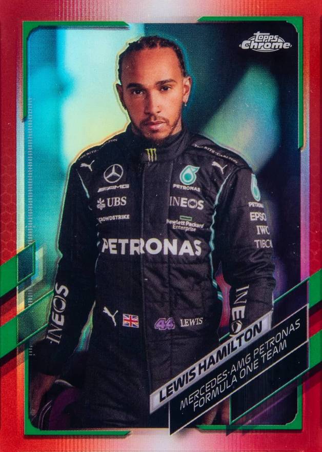 2021 Topps Chrome Formula 1 Lewis Hamilton #1 Boxing & Other Card