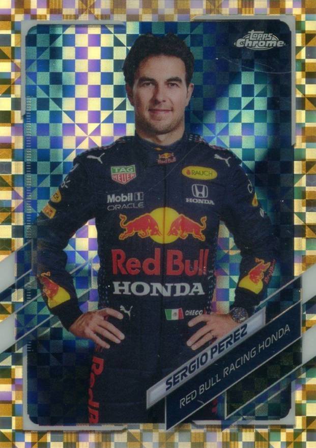 2021 Topps Chrome Formula 1 Sergio Perez #4 Other Sports Card