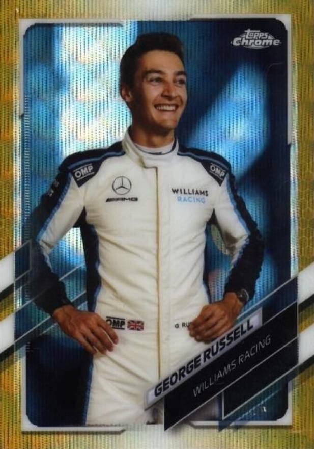 2021 Topps Chrome Formula 1 George Russell #19 Other Sports Card