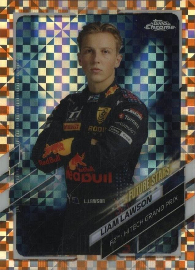 2021 Topps Chrome Formula 1 Liam Lawson #68 Other Sports Card