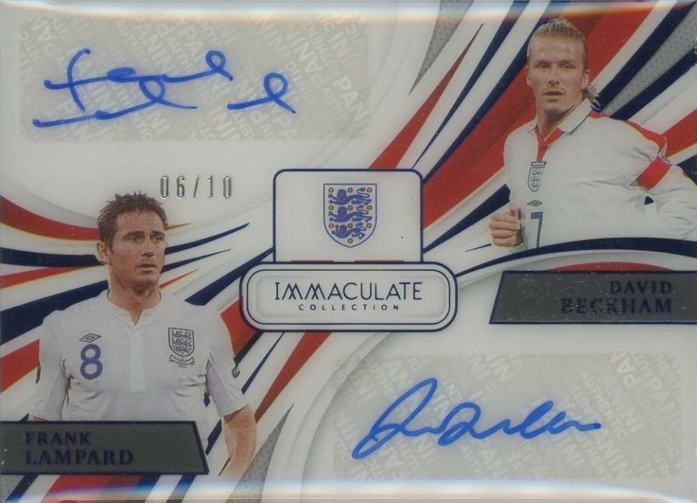 2021 Panini Immaculate Collection Dual Autographs Soccer Card Set