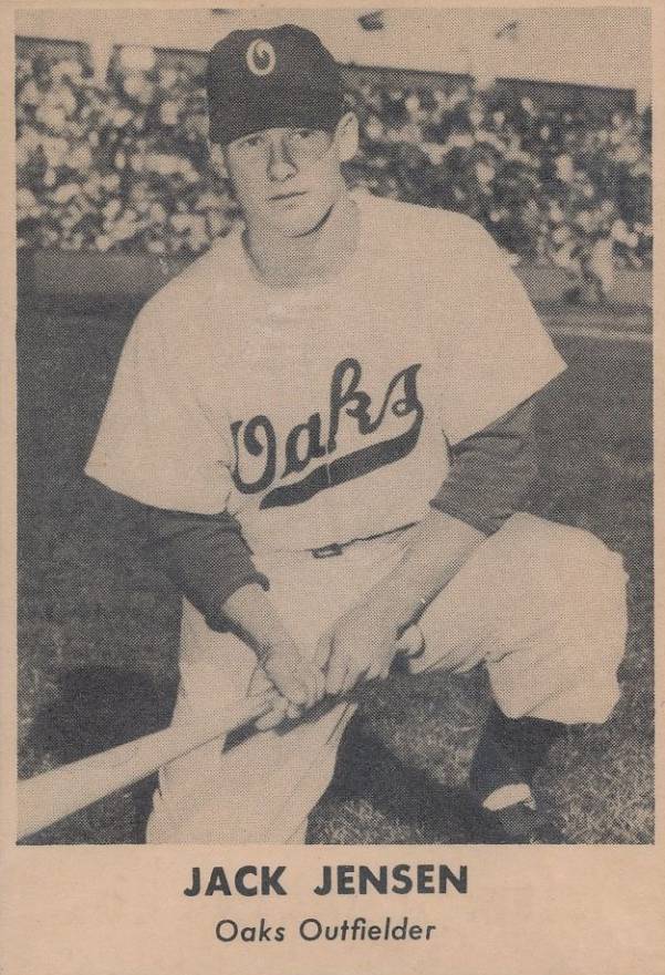 1949 Remar Bread Oakland Oaks Jack Jensen # Baseball Card