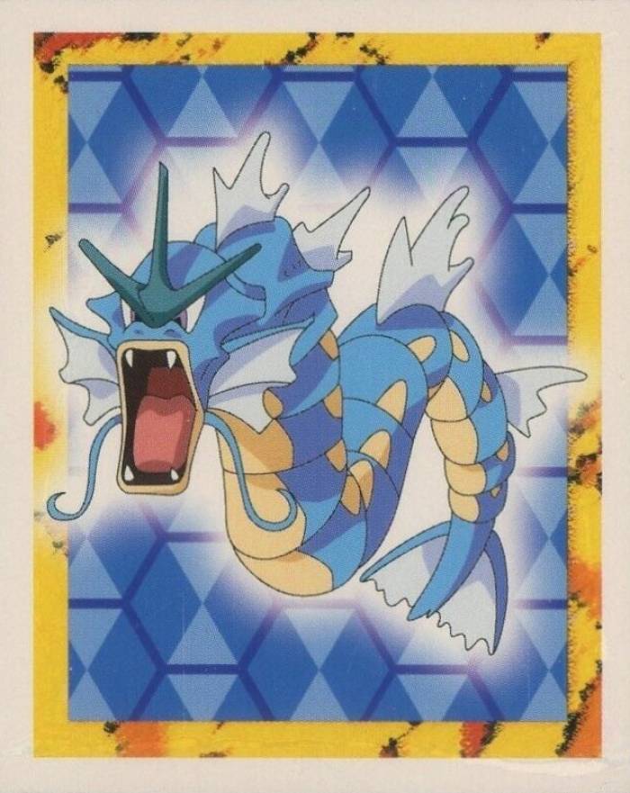 1999 Merlin Pokemon Gyarados #130 TCG Card