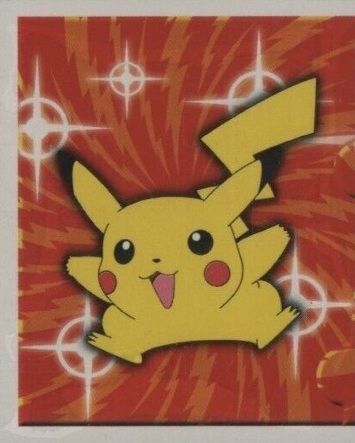 1999 Merlin Pokemon Pikachu #165 TCG Card