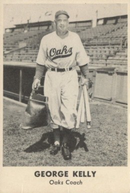 1950 Remar Bread Oakland Oaks George Kelly #14 Baseball Card